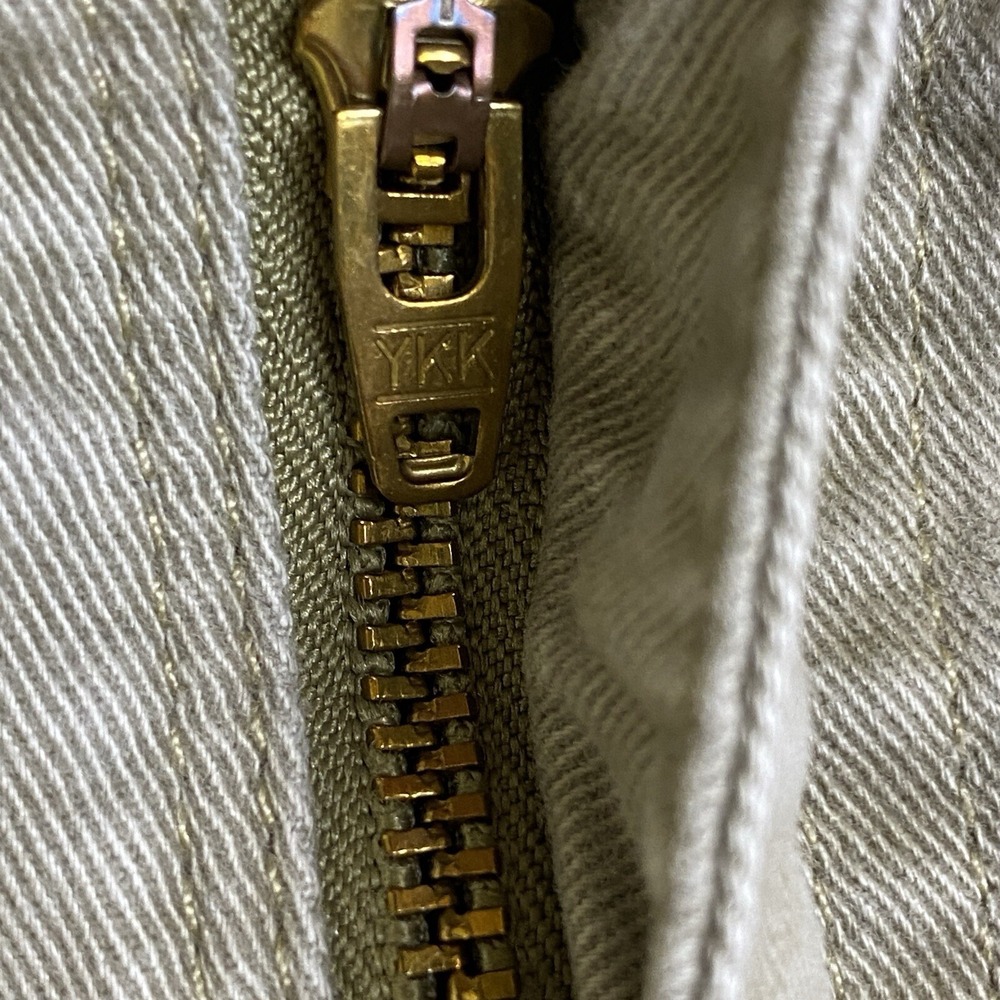 Wrangler Cargo Pants Men Beige Measures 35x32.5 No Sizing Baggy Grunge Workwear - Picture 6 of 14
